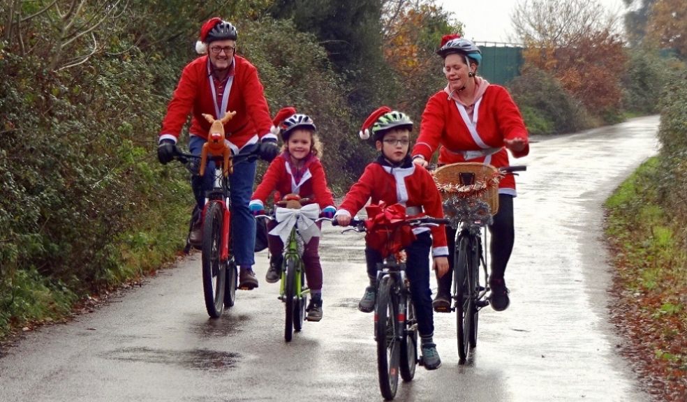 Family fun on the FORCE Santa Cycle